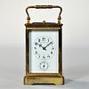 Grand Sonnerie Carriage Clock with Alarm