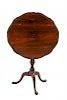Chippendale Rosewood Tilt Top Table, 18th C.