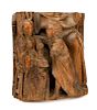 16th C. Flemish Oak, Annunciation of the Virgin