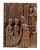 * A French or Flemish Gothic Style Oak Panel Height 26 x width 20 inches.