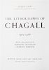 * CHAGALL, MARC. The Lithographs of Chagall Volumes III and IV. Cover and frontispiece of both volumes are original lithographs.