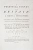 * CAMPBELL, JOHN. A Political Survey of Britain. London, 1774. First edition.