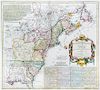 * (MAP) HEIRS, HOMANN. America Septentrionalis. Nuremberg, 1777. Hand-colored map of the Colonial United States.