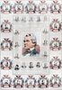 (JOHNSON, ANDREW). Color lithograph of Andrew Johnson, surrounded by other generals. n.d.