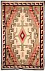 A LARGE NAVAJO RUG APPROXIMATELY 6 X 9 FEET