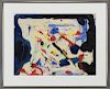 Hans Hofmann, "Untitled" watercolor and gouache