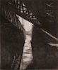 F. TOWNSEND MORGAN (1883-1965) PENCIL SIGNED ETCHING