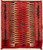 A DAZZLING DIAMOND COVERED TRANSITIONAL NAVAJO WEAVING