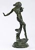 Harriet Frishmuth "Humoresque" bronze sculpture