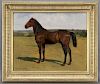 Rosa Bonheur, "Horse in a Landscape" oil on