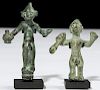 2 Figural Bronze Antiquities, Luristan
