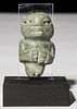 Ancient Pre Columbian Mezcala Stone Idol