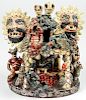 Vintage Mexican Ocumicho Figural Group