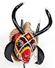 Vintage Veracruz Mexican Bull Carnival Dance Mask