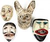 4 Grotesque Mexican Masks