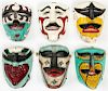 6 Veracruz Carnaval Moors Masks