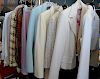 Nine tweed womens suit jackets with six skirts including Dana Buchman, Kulson Strenesse, Anne Klein, Tahari, Michael Kors, etc.