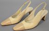 Salvatore Ferragamo tan / cream womens pumps / heels / shoes in excellent condition. size 6B