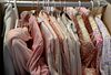 Approximately forty nightgowns, robes, slips, etc., mostly silk.