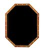 An Empire Gilt Metal Mounted Mahogany Mirror Height 45 x width 35 inches.