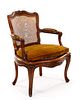 French Louis XV Period Beechwood Fauteuil