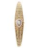 Art Deco 14k Gold & Diamond Watch, D'Naco