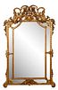 Continental Carved Giltwood Pier Mirror, 19th C.