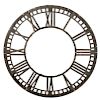 Large Industrial Cast Iron Clock Tower Dial