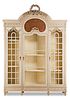 Palatial Louis XVI Style 3 Door Cabinet Armoire