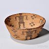 Pima Pictorial Basketry Bowl
