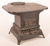 19 century cast iron miniature cook stove