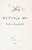 LINDBERGH, CHARLES. the Spirit of St. Louis. New York, 1953. Presentation copy, signed by Lindbergh.