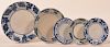 5 Various Dedham Pottery Crackle Ware Plates.