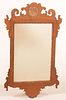 Chippendale Mahogany Framed Mirror.