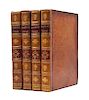ADDISON, JOSEPH. The Works of the Late Right Honorable Joseph Addison, Esq. Birmingham, 1761. 4 vols. First Baskerville ed.
