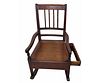 19th CENTURY ROCKING CHAIR WITH DRAWER