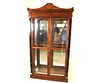 PAIR OF VINTAGE MIRRORED BACK DISPLAY CABINETS