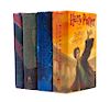 ROWLING, J.K. Four first American edition books, first printings, from the "Harry Potter" series. New York, 1999-2007.