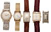 Group of Vintage Mechanical Wrist Watches 