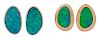"Idaho Opal and Gem Co." Boulder Opal Earrings 