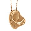 Tiffany & Co. Elsa Peretti Full Heart Necklace in 18 Karat Yellow Gold