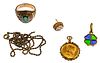 Mixed Gold Jewelry Assortment