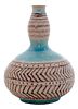 Gambone Pottery Double-Gourd Vase