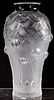 Lalique Crystal 'Giverny' Vase
