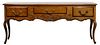 Richelieu French Carved Fruitwood Sideboard