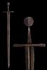MEDIEVAL SWORD WITH ROUND POMMEL