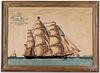 Sailors wooly ship portrait, late 19th c.
