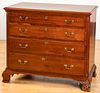Pennsylvania Chippendale cherry chest of drawers