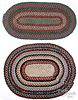 Two braided mats