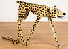 Mark Rogers carved and painted cheetah